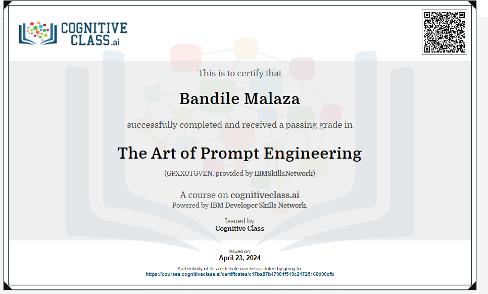 Certification 4